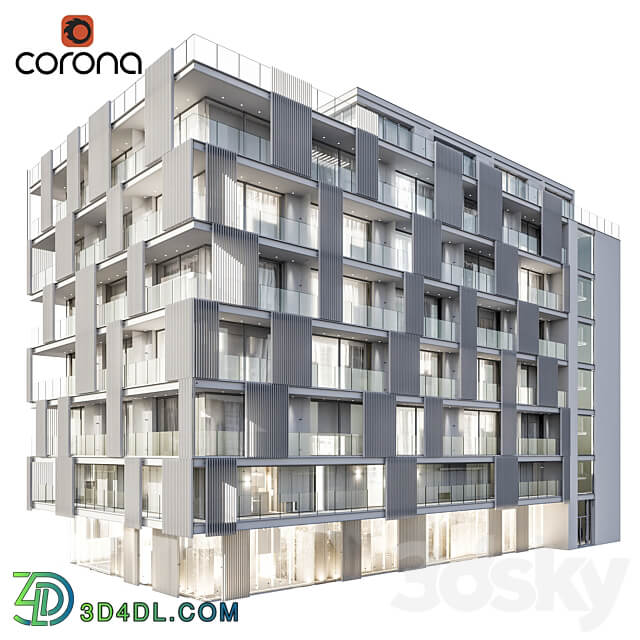 Modern residential building 04