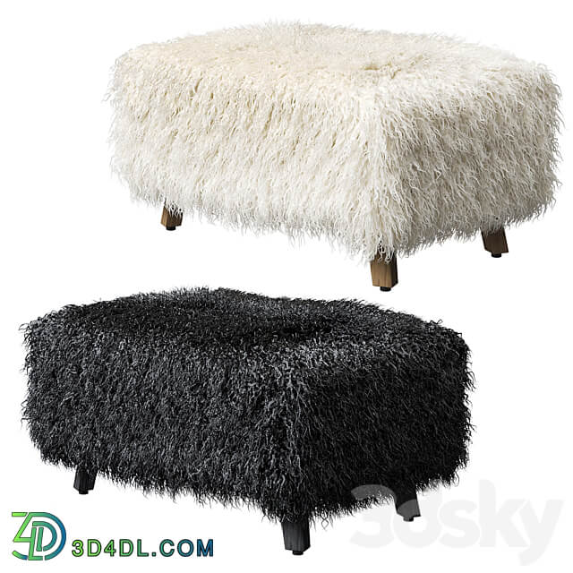 Cabana Footstool Yeti Timothy Oulton