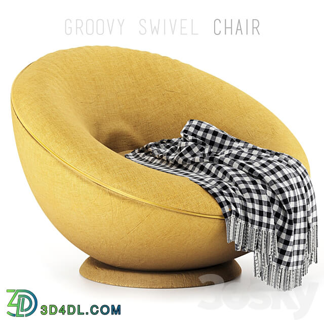 Groovy Swivel Chair