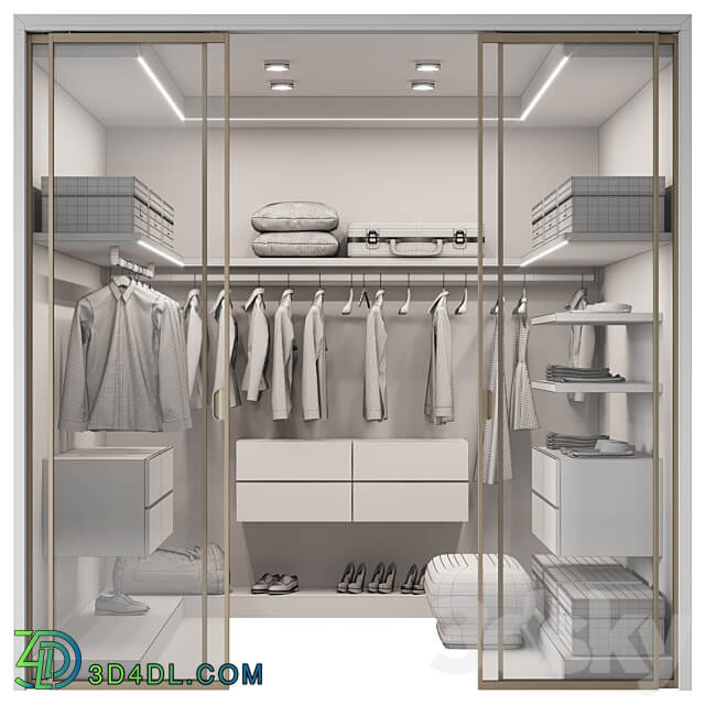 Wardrobe Display cabinets Wardrobe