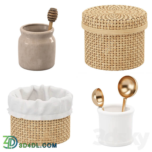 Kitchen accessory decor set collection