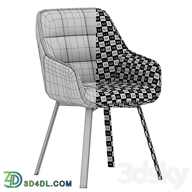 Chair Chair swivel chair EMILE GN