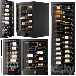 Wine Enthusiast vino view fridge set 