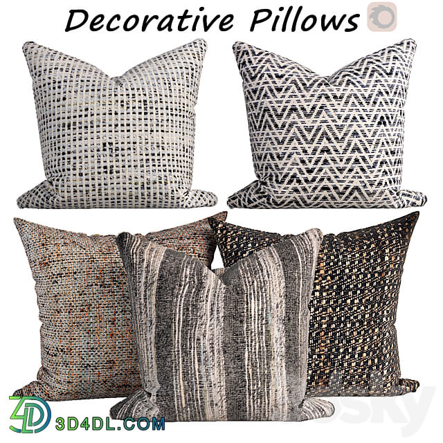 Decorative pillows set 587