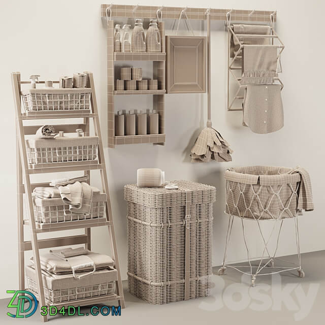 Laundry decorative Set 01