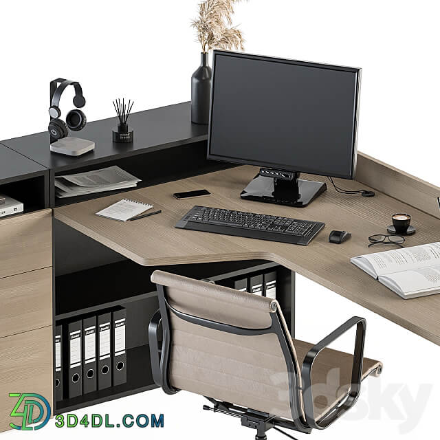 Office Furniture Manager Set 16