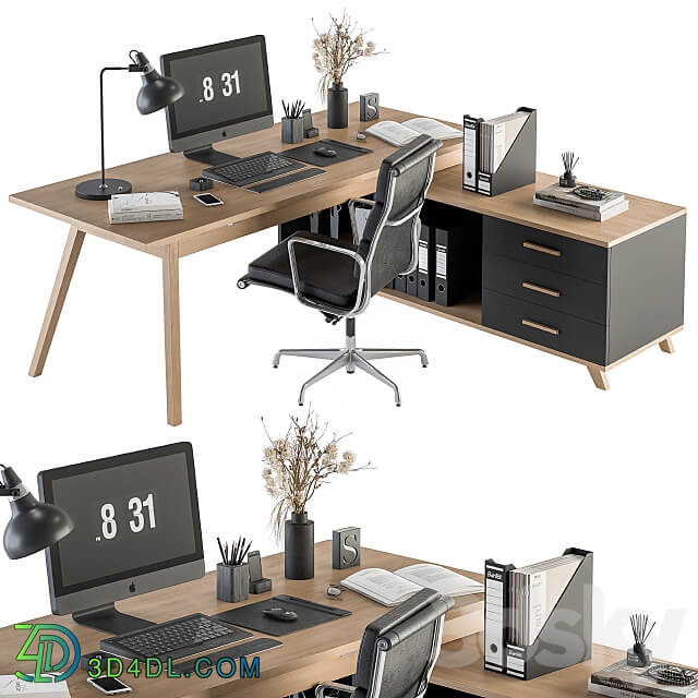 Office Furniture Manager Set 16