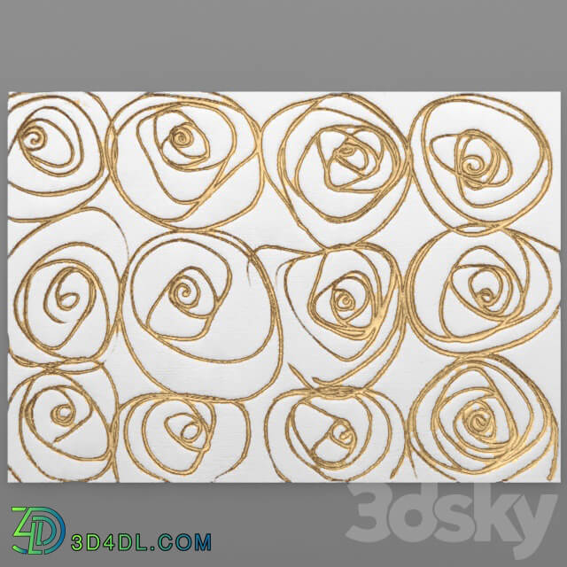 Decor for wall. Panel. Other decorative objects 3D Models