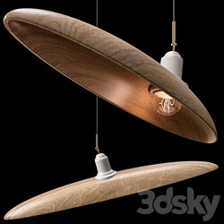 Pendant light Willlustr wood pendant light 