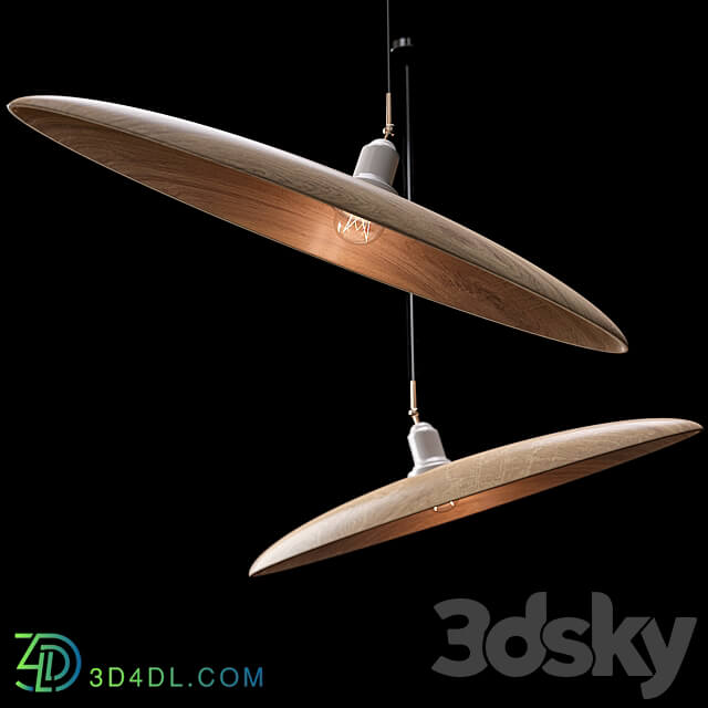 Pendant light Willlustr wood pendant light