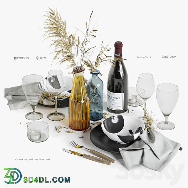 Table setting 7