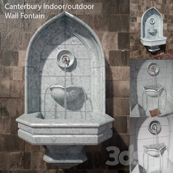 Canterbury Wall Fontain Other 3D Models 