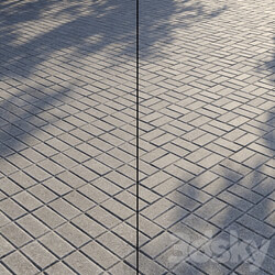 Paving Type 1 Set 2 3D Models 