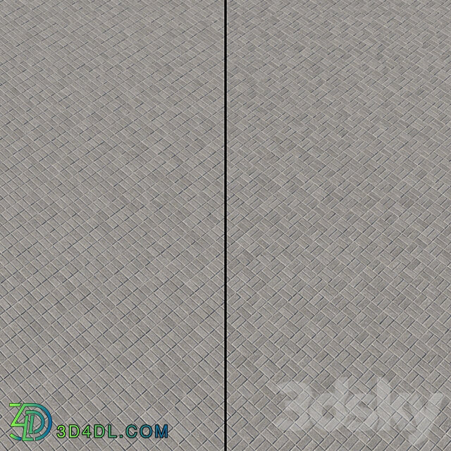 Paving Type 1 Set 2 3D Models