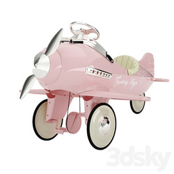 Kids pedal plane 3D Models 