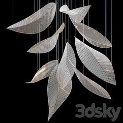 Pendant light LASVIT Crystal Palm 