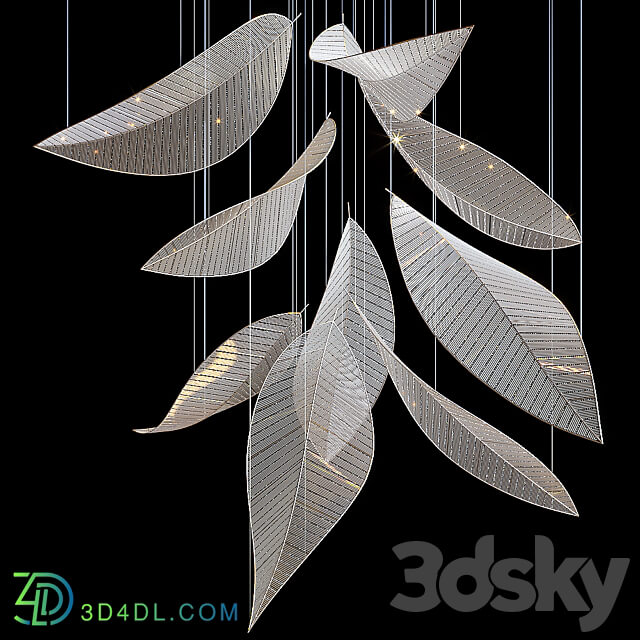 Pendant light LASVIT Crystal Palm