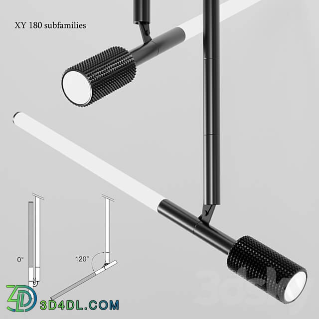 Pendant light XY180 subfamilies DeltaLight