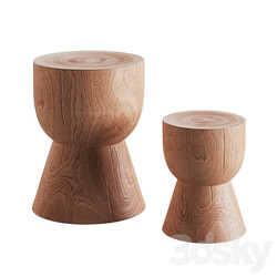 Mark Tuckey eggcup wooden stool 