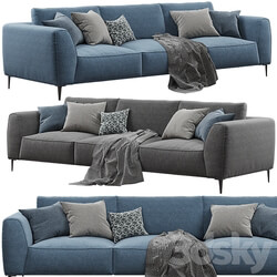 Chateau d Ax Dudy 3 seat fabric sofa  