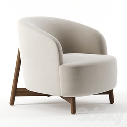 Copine armchair by Porada 