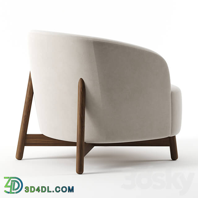 Copine armchair by Porada