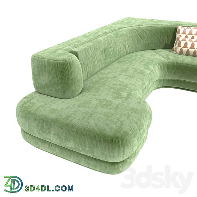 Charles Zana Alexandra sofa invisible collection