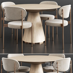 Table Chair Dinning set 5 