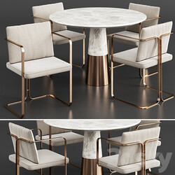 Table Chair Dinning set 6 