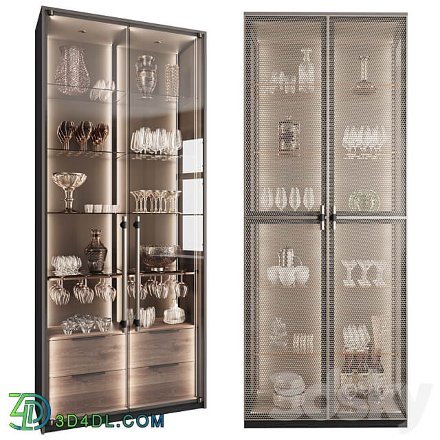 Wardrobe Display cabinets Сupboard with dishes My Design 12