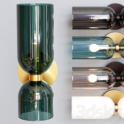 Lightmaker Studio Edie Sconce emerald smok 