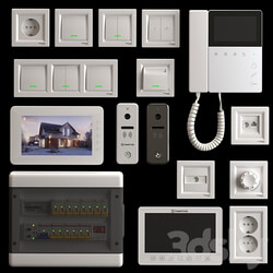 Miscellaneous Tantos and Schneider Electric home electronics kit 