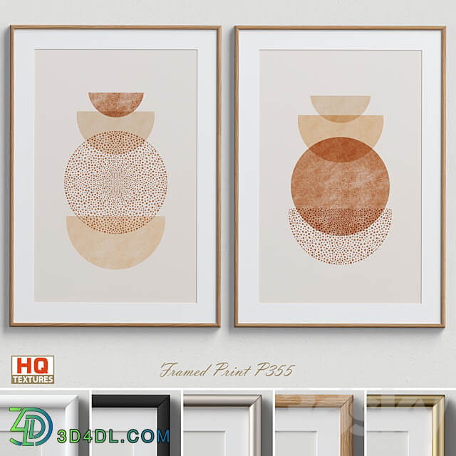 Framed Print P 355