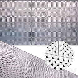 perforated panel 32 