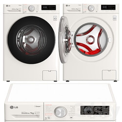 Washing machine LG F2V5HS0W 