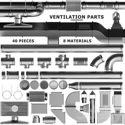 Parts Ventilation System Set 01 