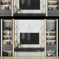 TV Wall set 0178 