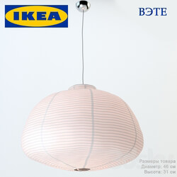 IKEA VETE Pendant light 3D Models 