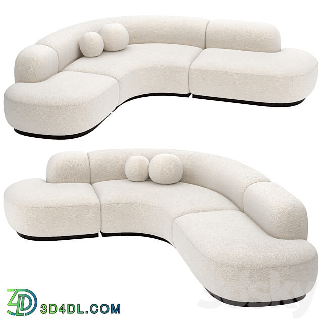 Sofa Bjorn Eichholtz 3D Models