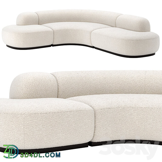 Sofa Bjorn Eichholtz 3D Models