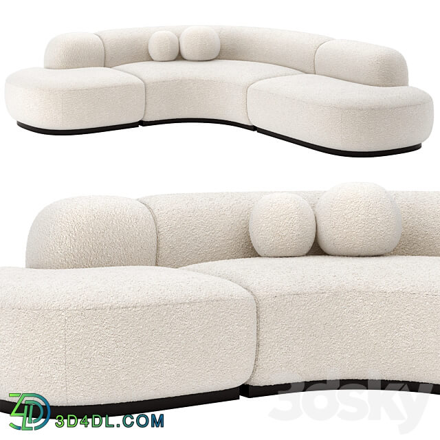 Sofa Bjorn Eichholtz 3D Models