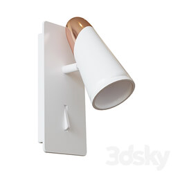 Wall lamp Lao 1L white 