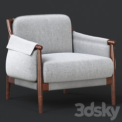 TIMES LOUNGE Fabric armchair 