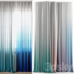 Curtains 129 Pottery Barn Teen Ombre Sheer Curtain 