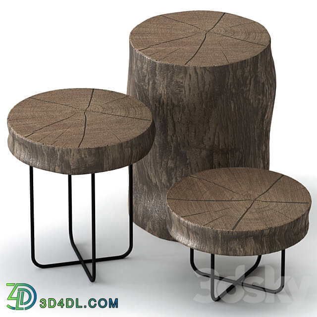 Slab coffee tables