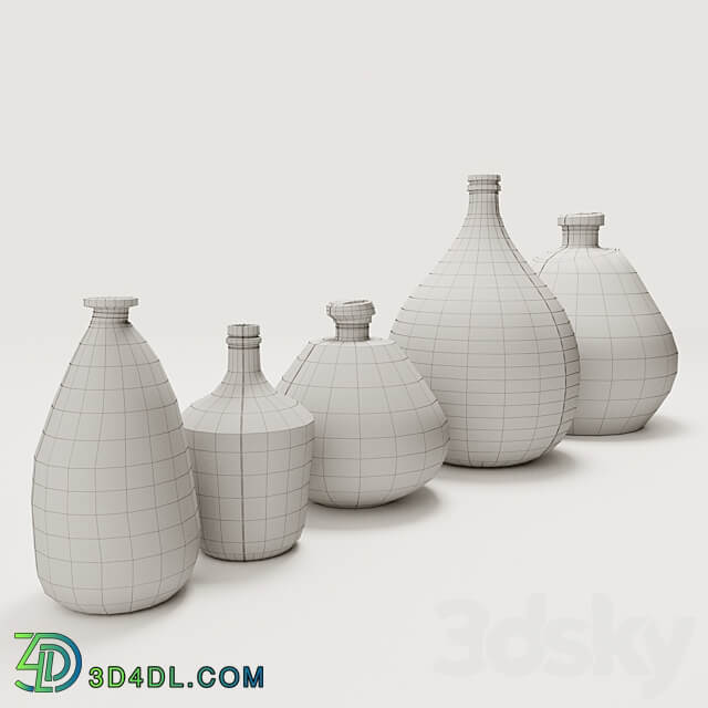 Set of vases Izolia