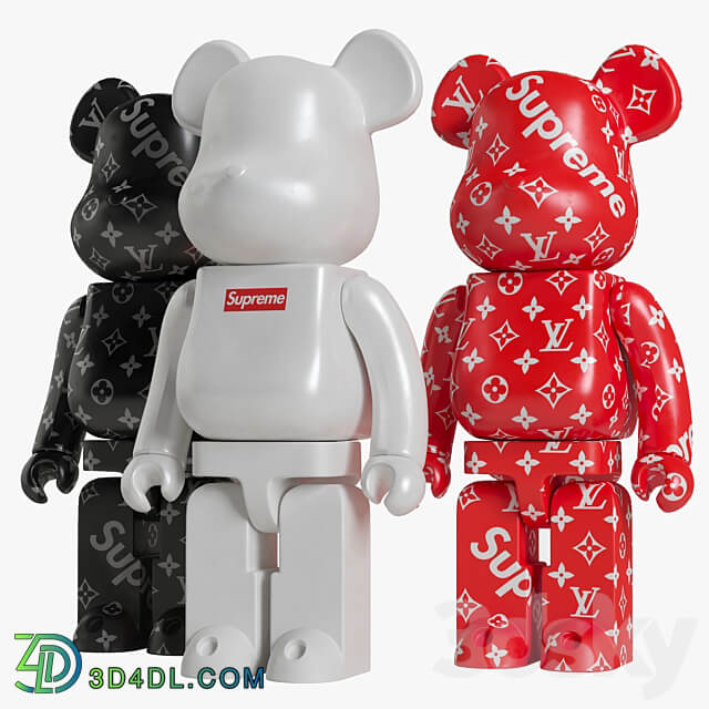 Bearbrick Supreme Set