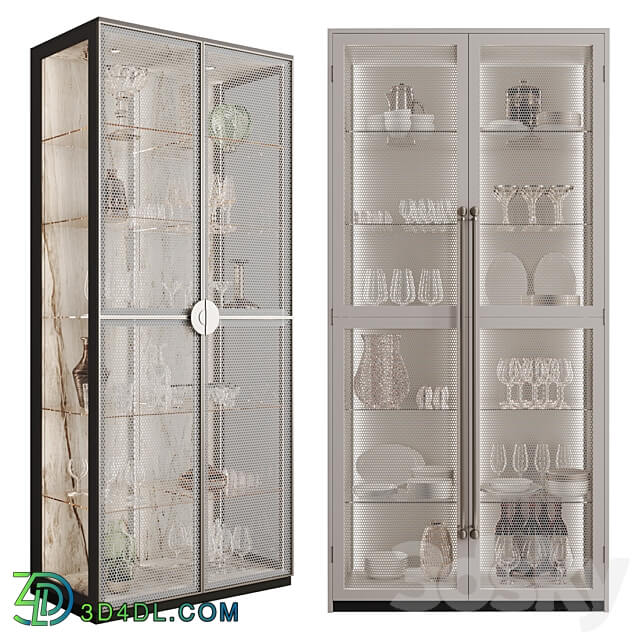 Wardrobe Display cabinets Сupboard with dishes My Design 13