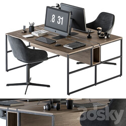 Office Furniture employee Set 26 