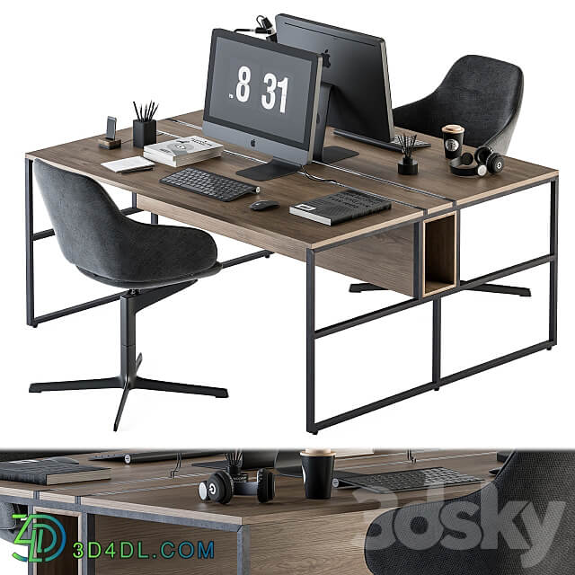 Office Furniture employee Set 26